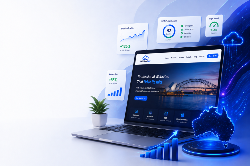 Affordable website design, SEO and digital marketing services for Australian businesses